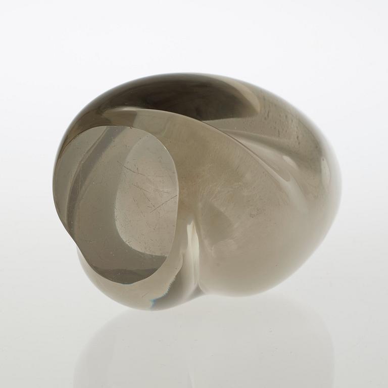 A Gunnel Nyman glass vase, Nuutajärvi, Notsjö, Finland 1949-51.