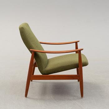 A taek easy chair, 1950's/60's.