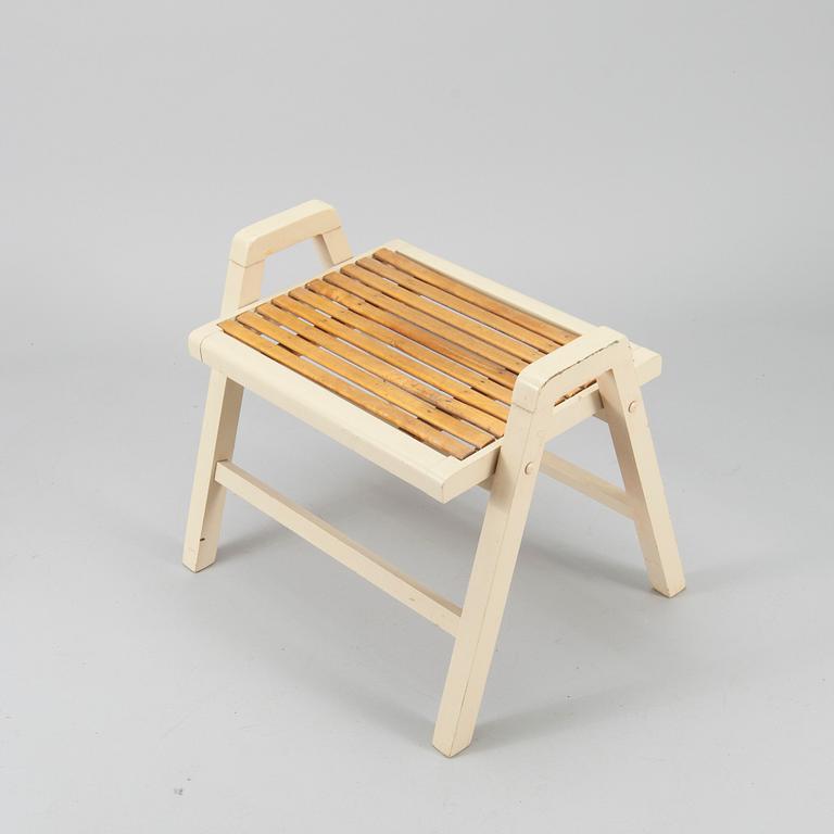 TRÄDGÅRDSMÖBLEMANG, 6 delar, funkis, 1930-tal.