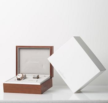 JAEGER-LECOULTRE, Duometre a Quantieme Lunaire, wristwatch, 40,5 mm,