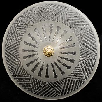 A 1940s / 50s ceiling light. Height ca 40 cm.