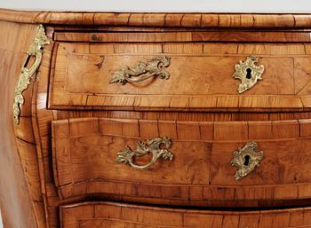 A Swedish 18th Century Rococo commode.