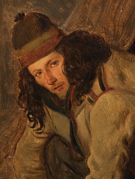 François-Auguste Biard, Same som rensar fisk.