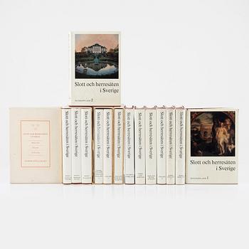 "Svenska Slott och Herresäten", 15 volumes, Allhems Förlag, Malmö, Sweden, 1966-71.