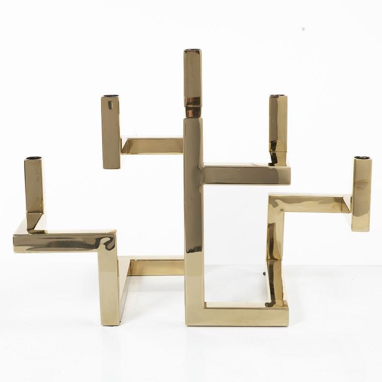 A 'Skyline' candelabrum, Eichholtz, contemporary.