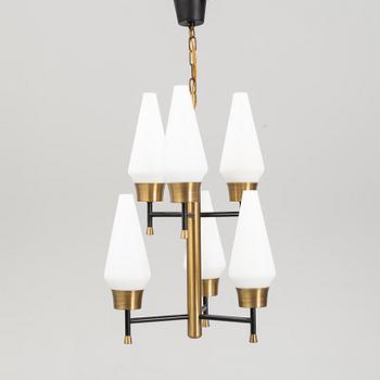 A mid 20th Century ceiling lamp.