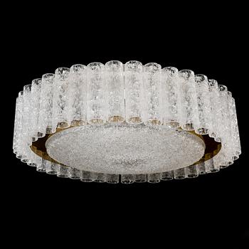 A 1960/70s ceiling lamp by Doria Lichtenwerken. Height approx 20 cm.