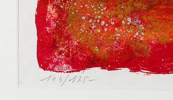 THEO TOBIASSE, färglitografi, signerad och numrerad 144/175.