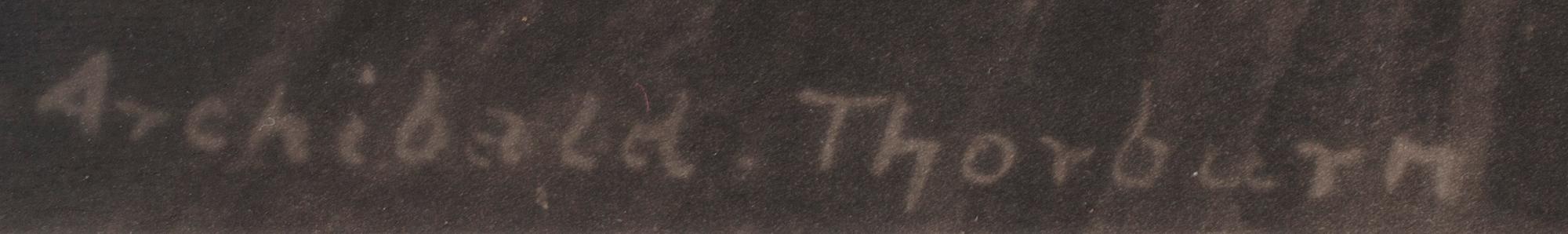 GRAVYR, efter Archibald Thorburn, framställd av Swan Electric Engraving Co.