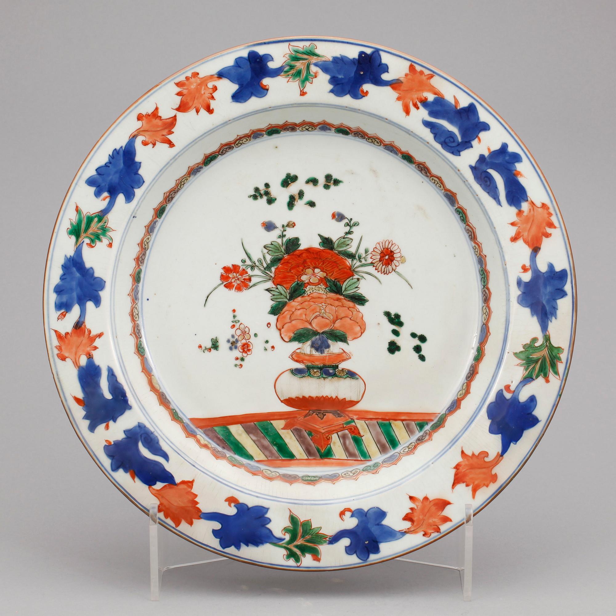 FAT, porslin, Kina 1700-tal.