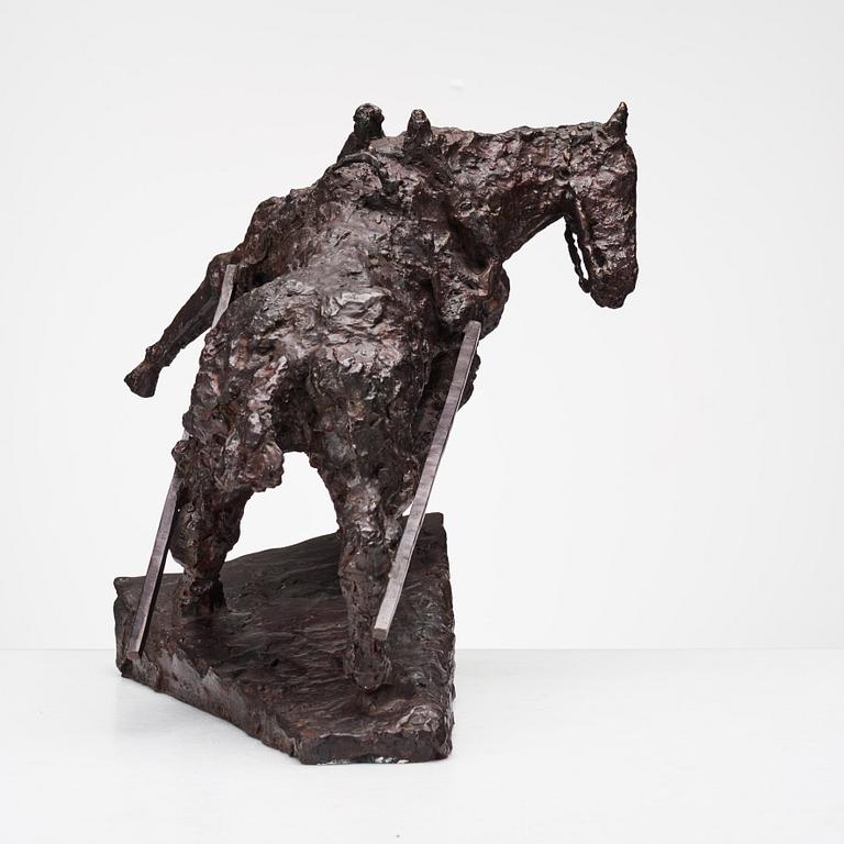 ASMUND ARLE, bronsskulptur, signerad Asmund Arle.