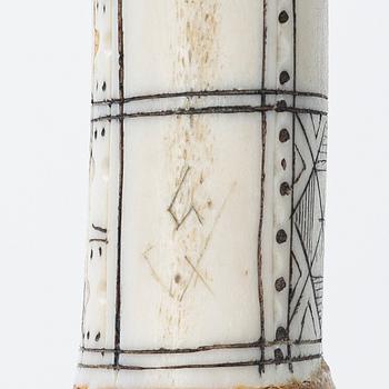 Calle Gran, stick, signed.