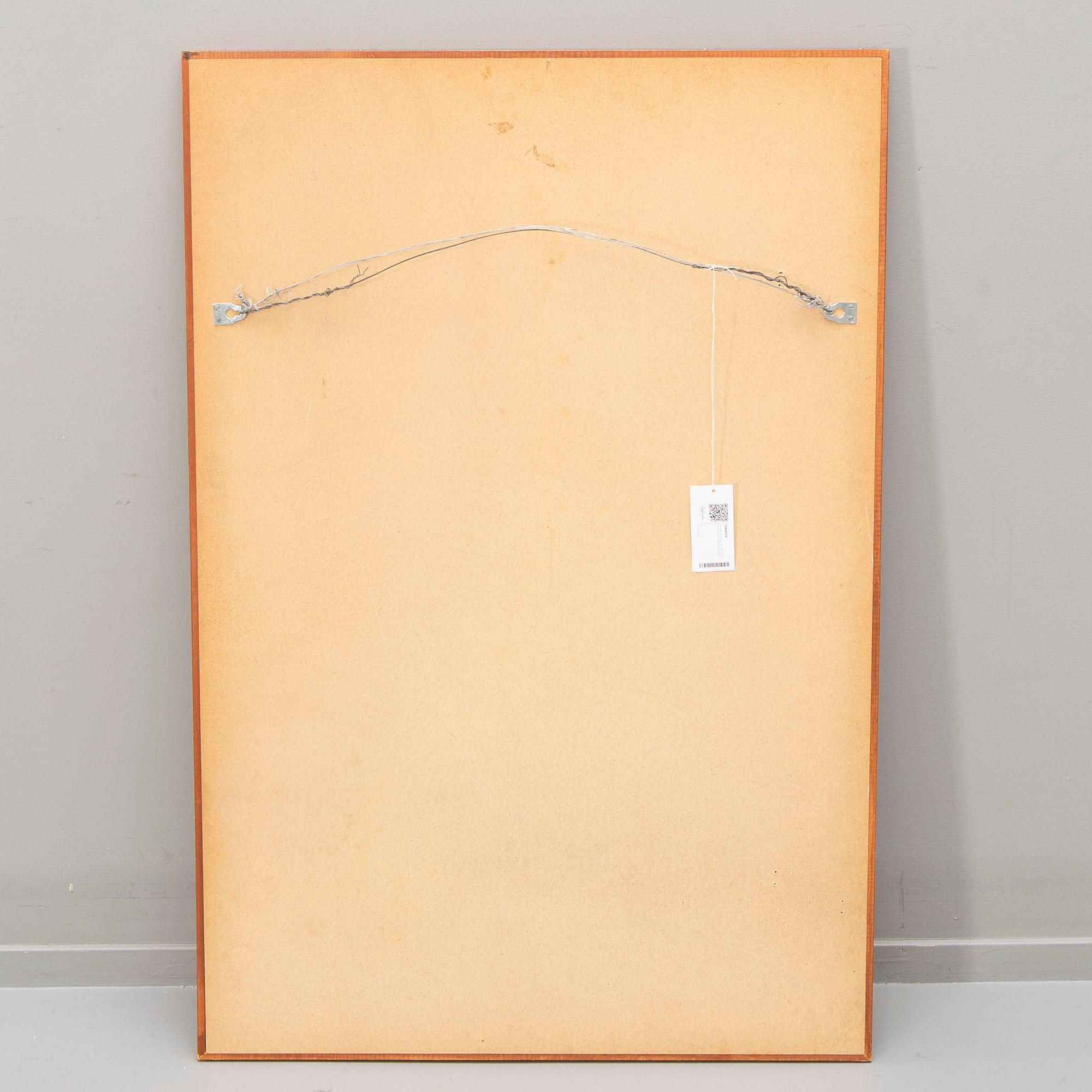 A mirror, possibly AB Glas & Trä, Hovmantorp, mid 20th century.