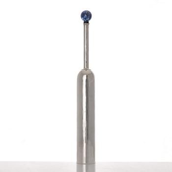 Jan Brunk, flaska, Stockholm 1995, sterling silver.
