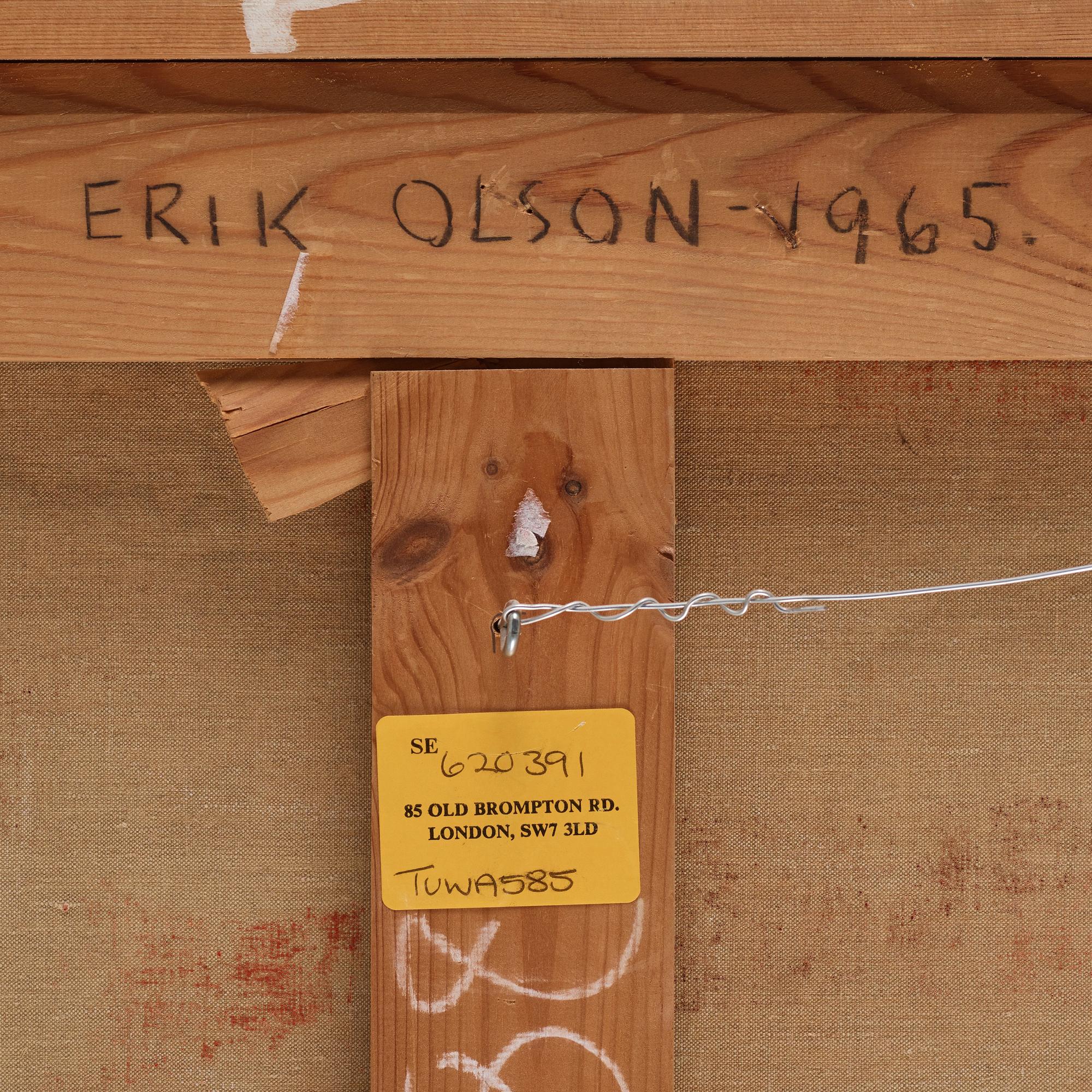 Erik Olson, "Drivande aftonskyar".