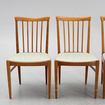 Carl Malmsten, four chairs, model Herrgården, Bodafors, 1961.