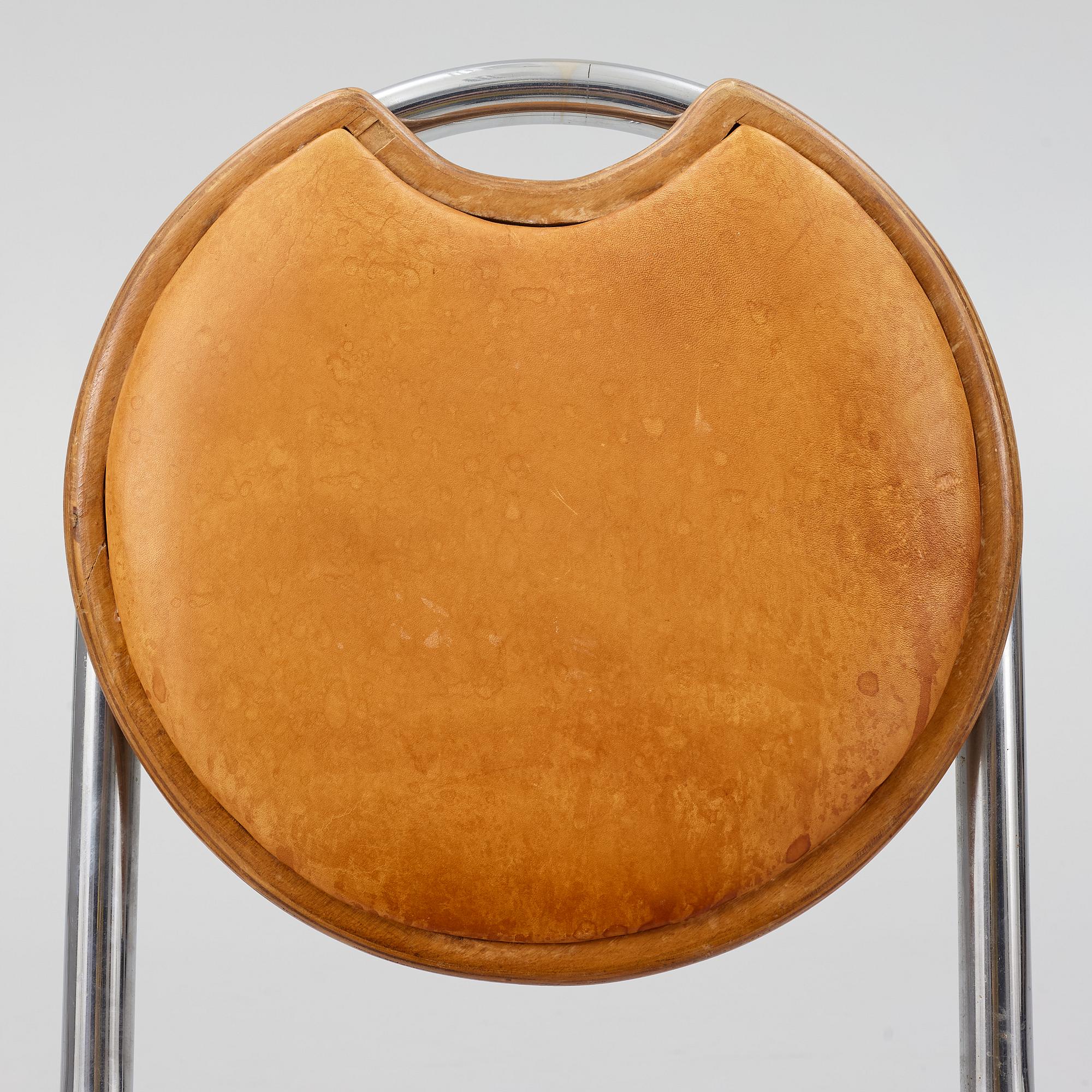 Sven Markelius, stol, "Epa", DS Staal-Stel, 1930-tal.