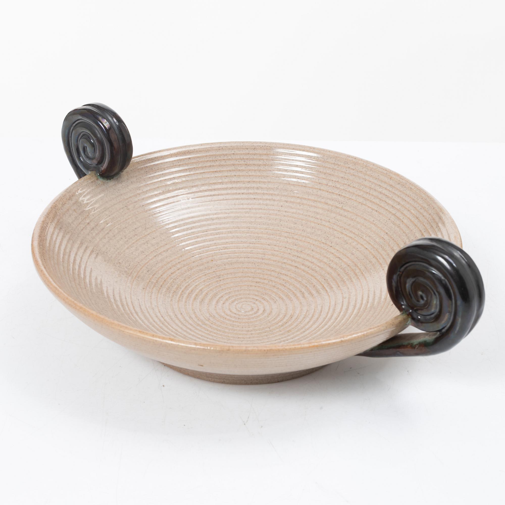 A bowl, Nyman & Nyman, Höganäs Keramik.