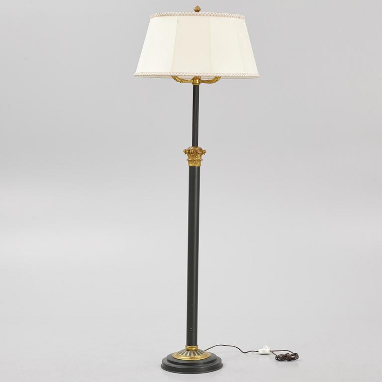 Floor lamp, 20th century, Empire style.