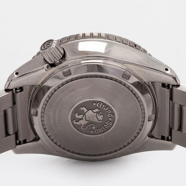 Grand Seiko, Spring Drive, GMT, rannekello, 44 mm.