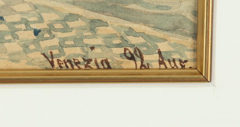 Ellen Jolin, Veneziansk kyrkointeriör.