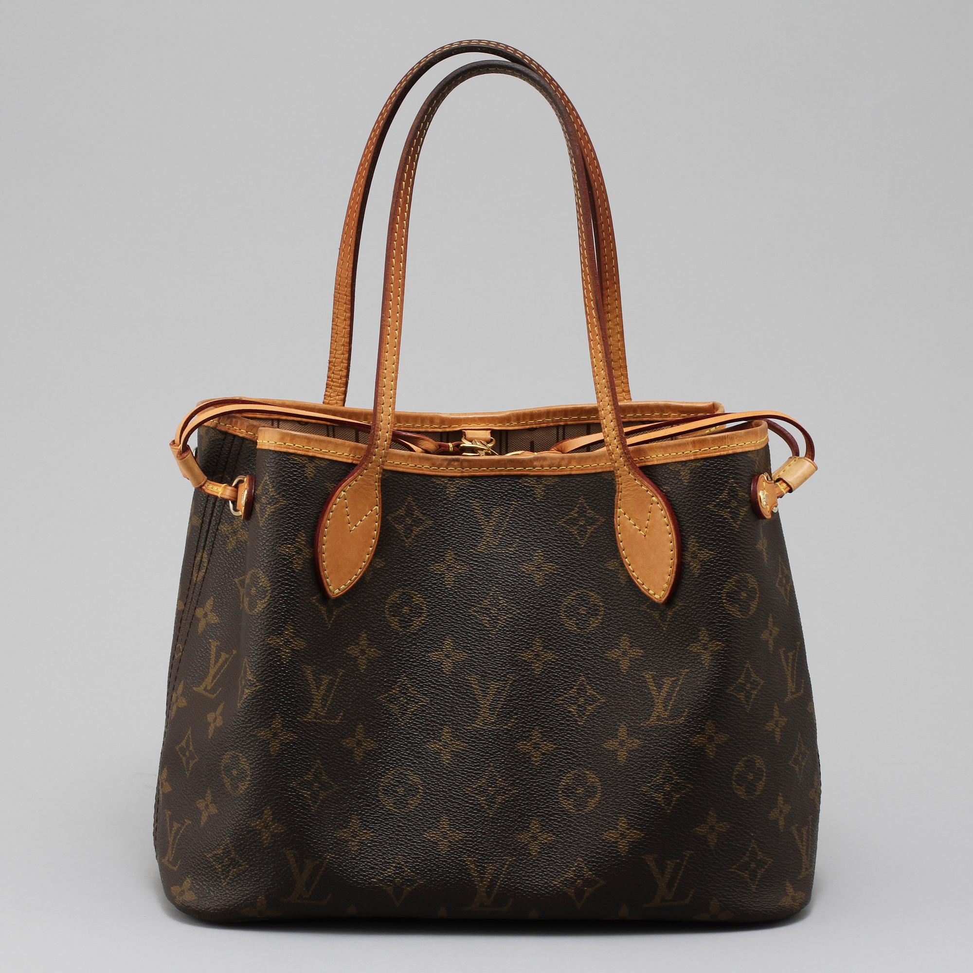 VÄSKA, "Neverfull", Louis Vuitton, Frankrike.