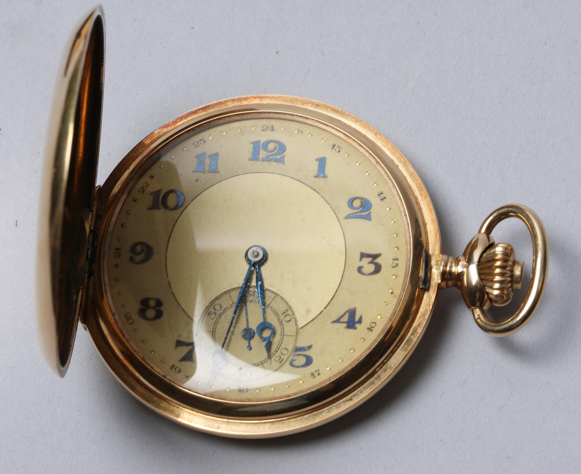 SAVONNETTUR, guld 14k, 1900-tal.