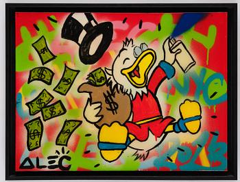 Alec Monopoly, "I win".