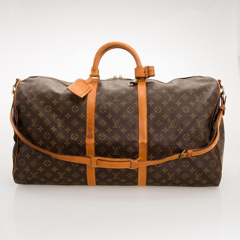 LOUIS VUITTON, Monogramcanvas Keepall 60 Bandoulière.