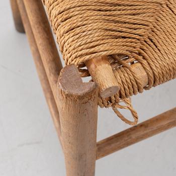 Børge Mogensen, 4 chairs, model J39. Fredericia Furniture Factory, Denmark.