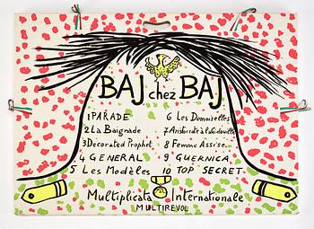 Enrico Baj, "Baj chez Baj".