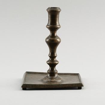 LJUSSTAKE, brons, 1500-tal.