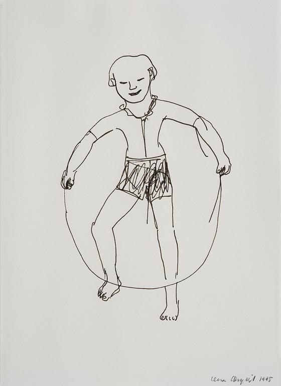 Lena Cronqvist, "Flicka med hopprep".