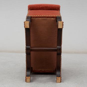 A Swedish Modern stool by Otto Schulz, Boet, Gothenburg.