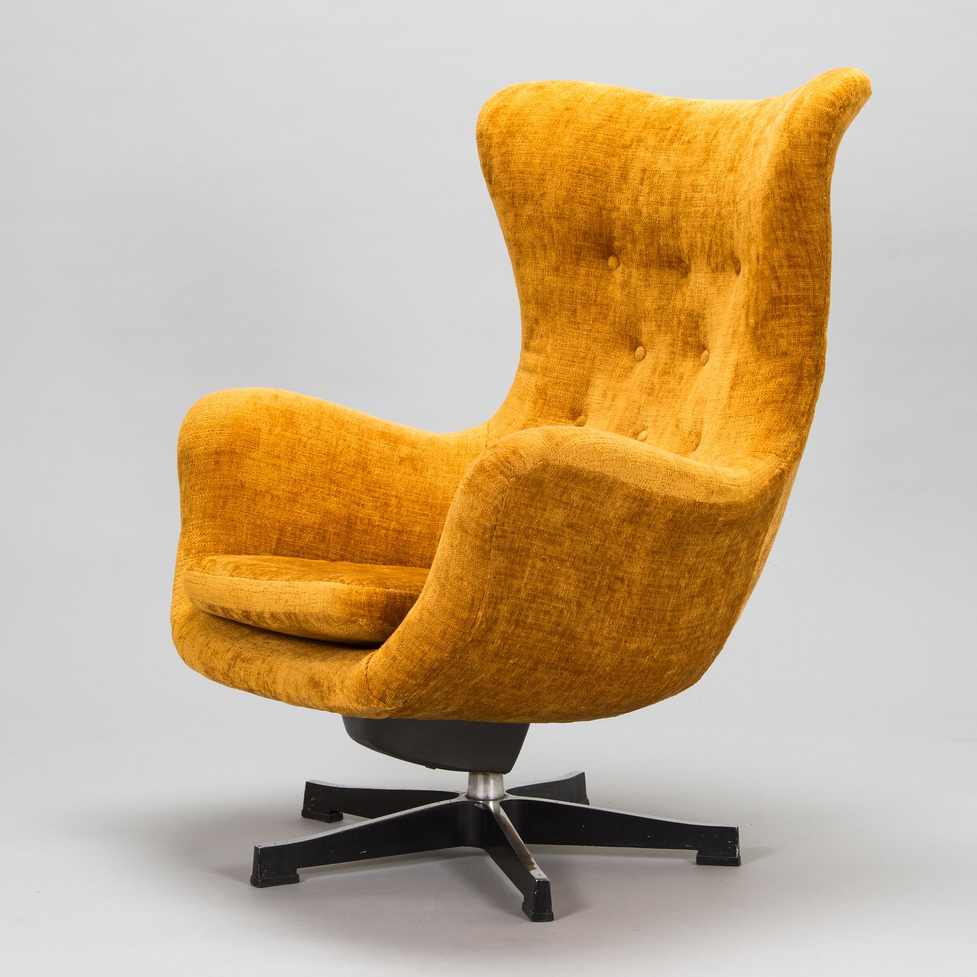 Gustav Axel Berg, fåtölj "Status", Bröderna Andersson, 1960-tal.