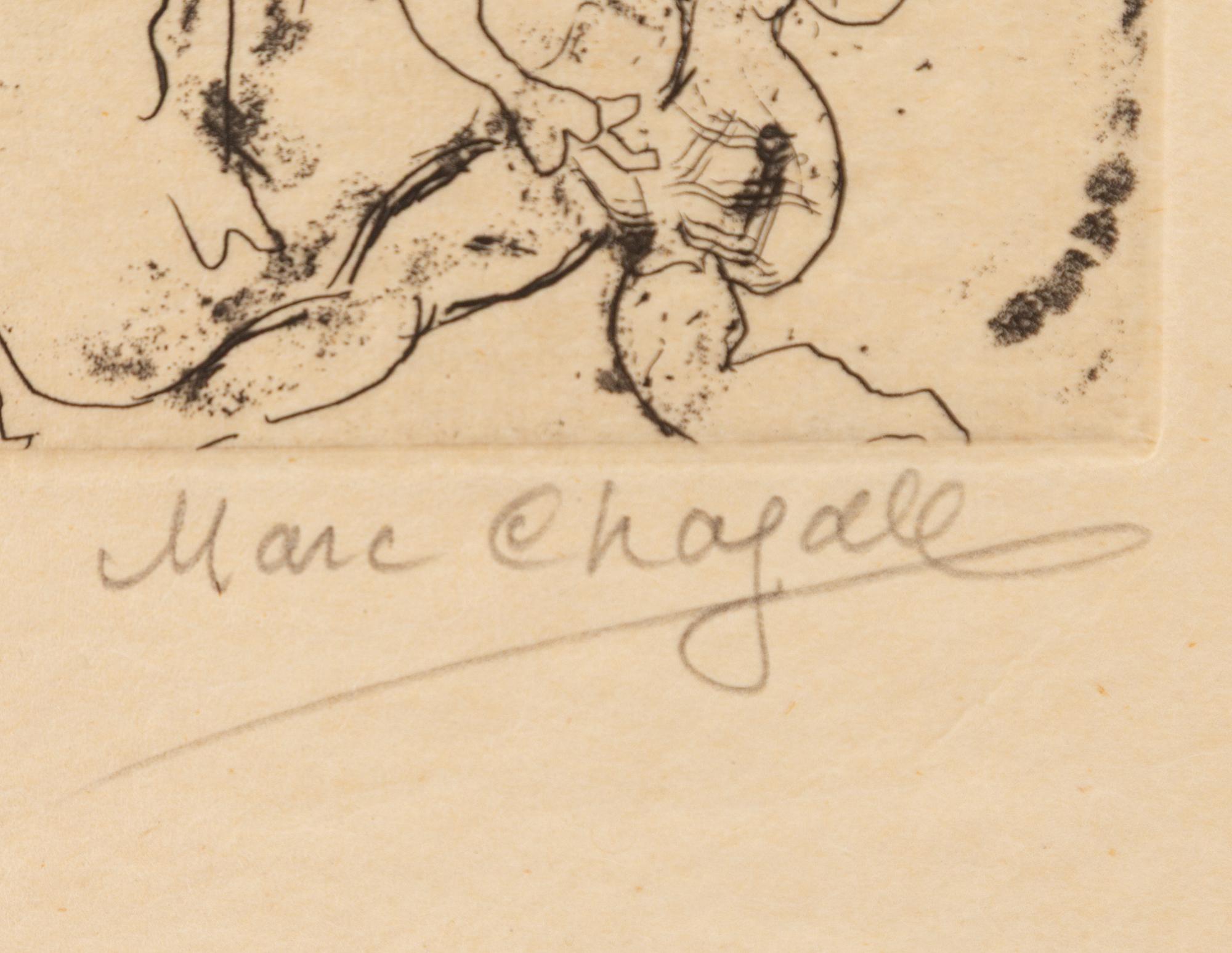 Marc Chagall, "Le Petit Âne Équilibriste".