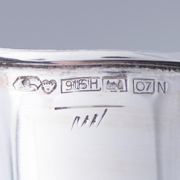 VAS, silver, Tapio Wirkkala, Kultakeskus, Tavastehus, 1967.
