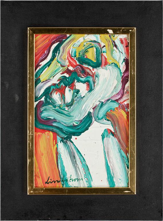 BENGT LINDSTRÖM, olja på duk, sign.