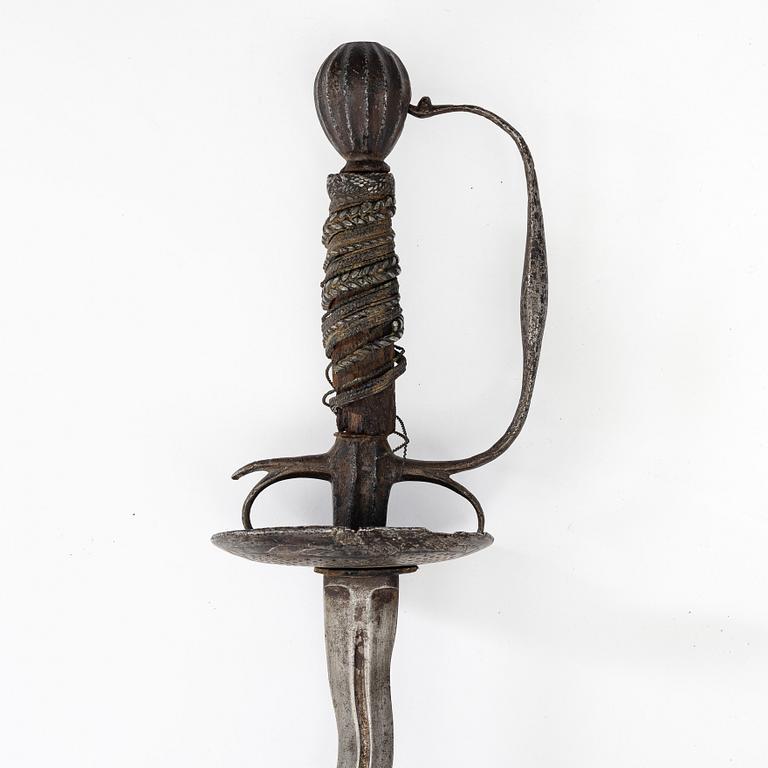 A North European sword 17th century.