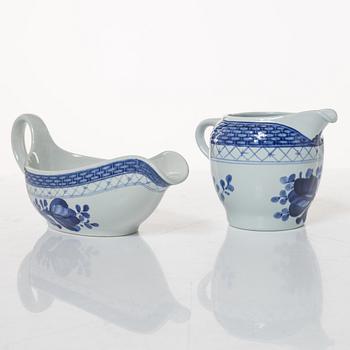 Royal Copenhagen, Dinner service, 94 pieces, earthenware, “Tranquebar”, Aluminia, Denmark.