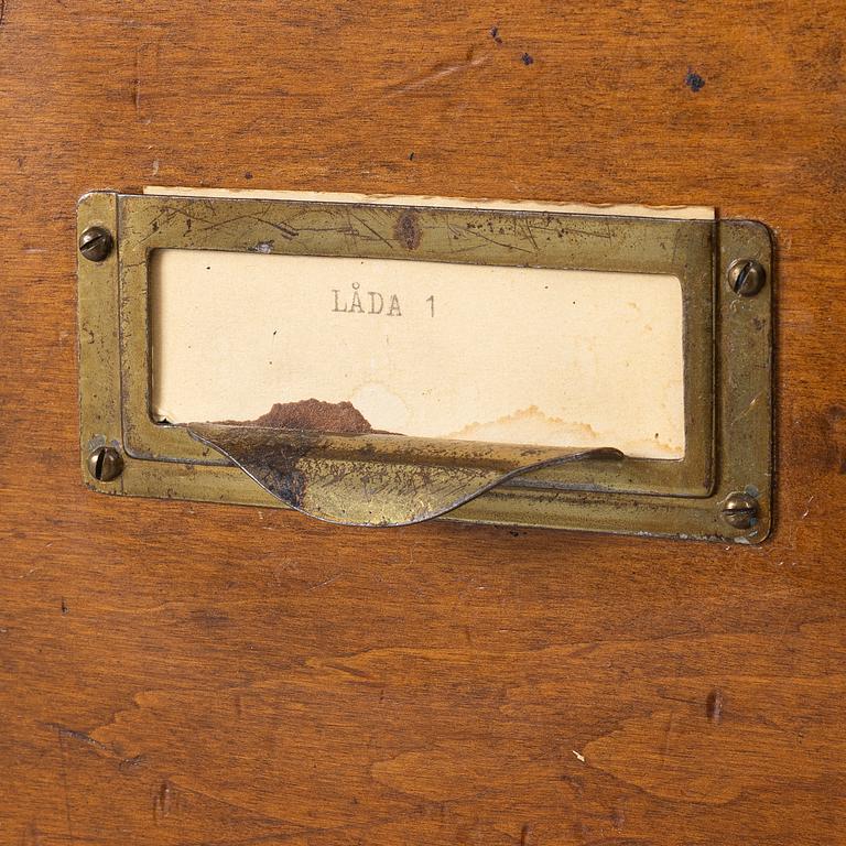 Lådfack, tidigt 1900-tal.