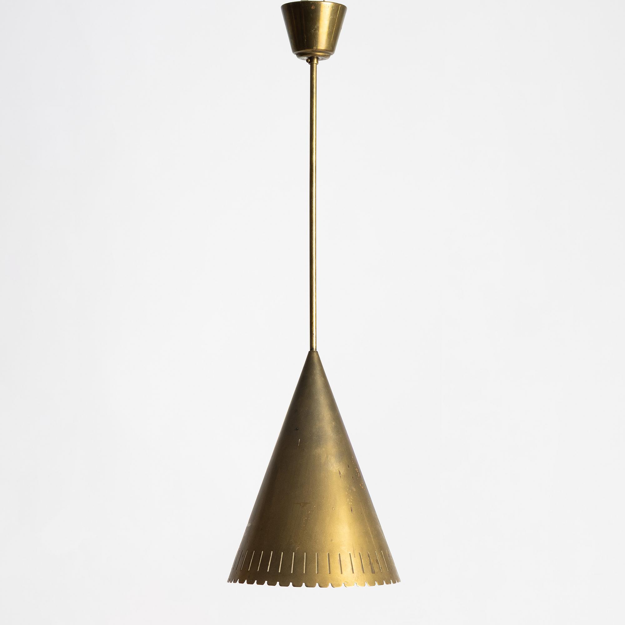 Harald Notini, a ceiling lamp model 11773, Arvid Böhlmarks Lampfabrik, Stockholm, 1940s–50s.