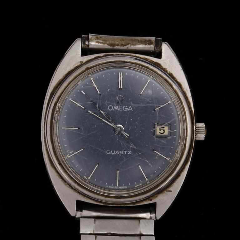 ARMBANDSUR, herr, 3st, stål och doublé Omega och Seiko, 1950-70-tal.