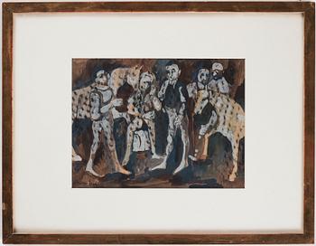 Endre Nemes, "Fritt efter B. Gozzoli".