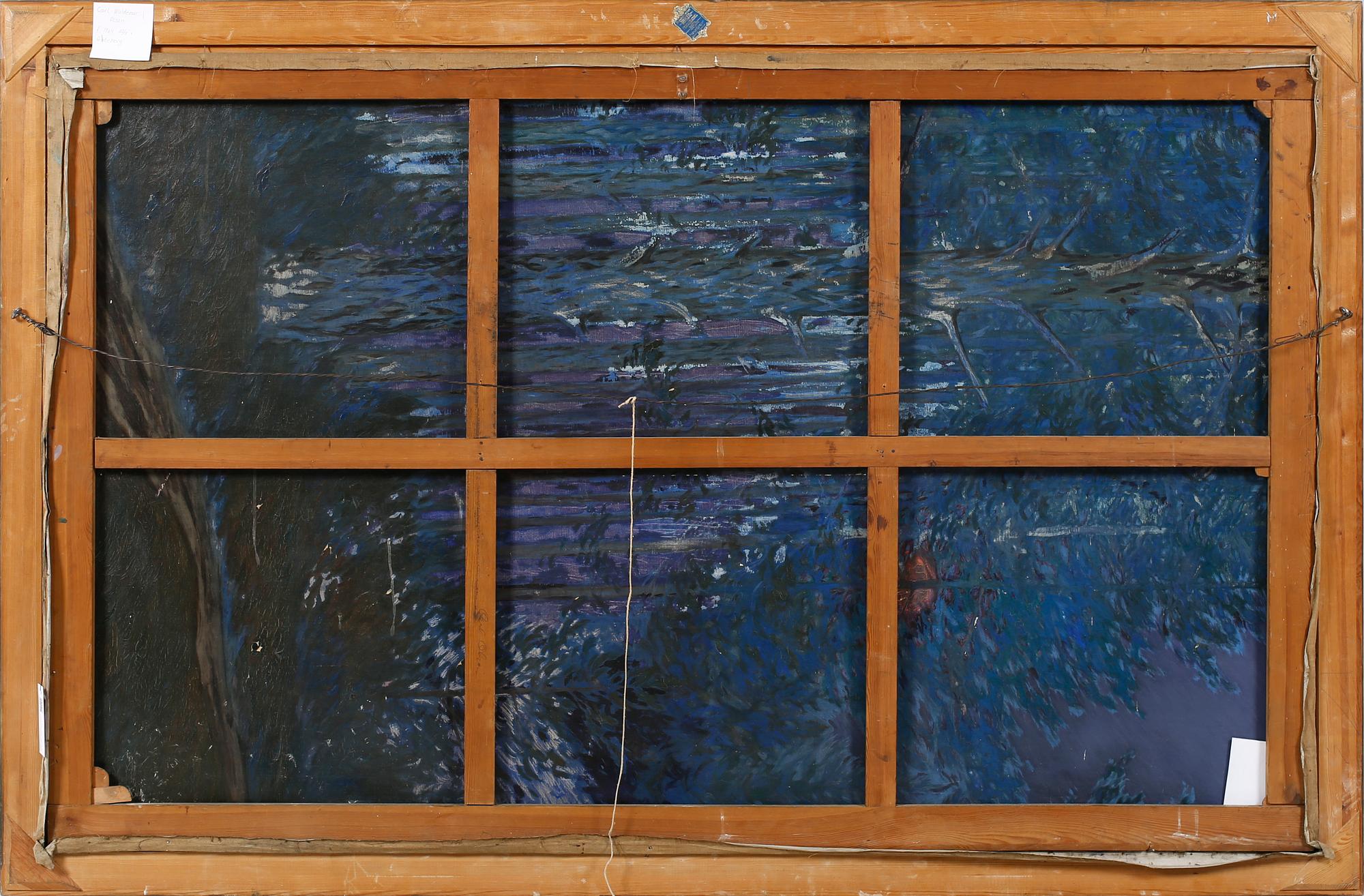 CARL WALDEMAR OLSON, olja på duk, signerad C Olson och daterad -02.