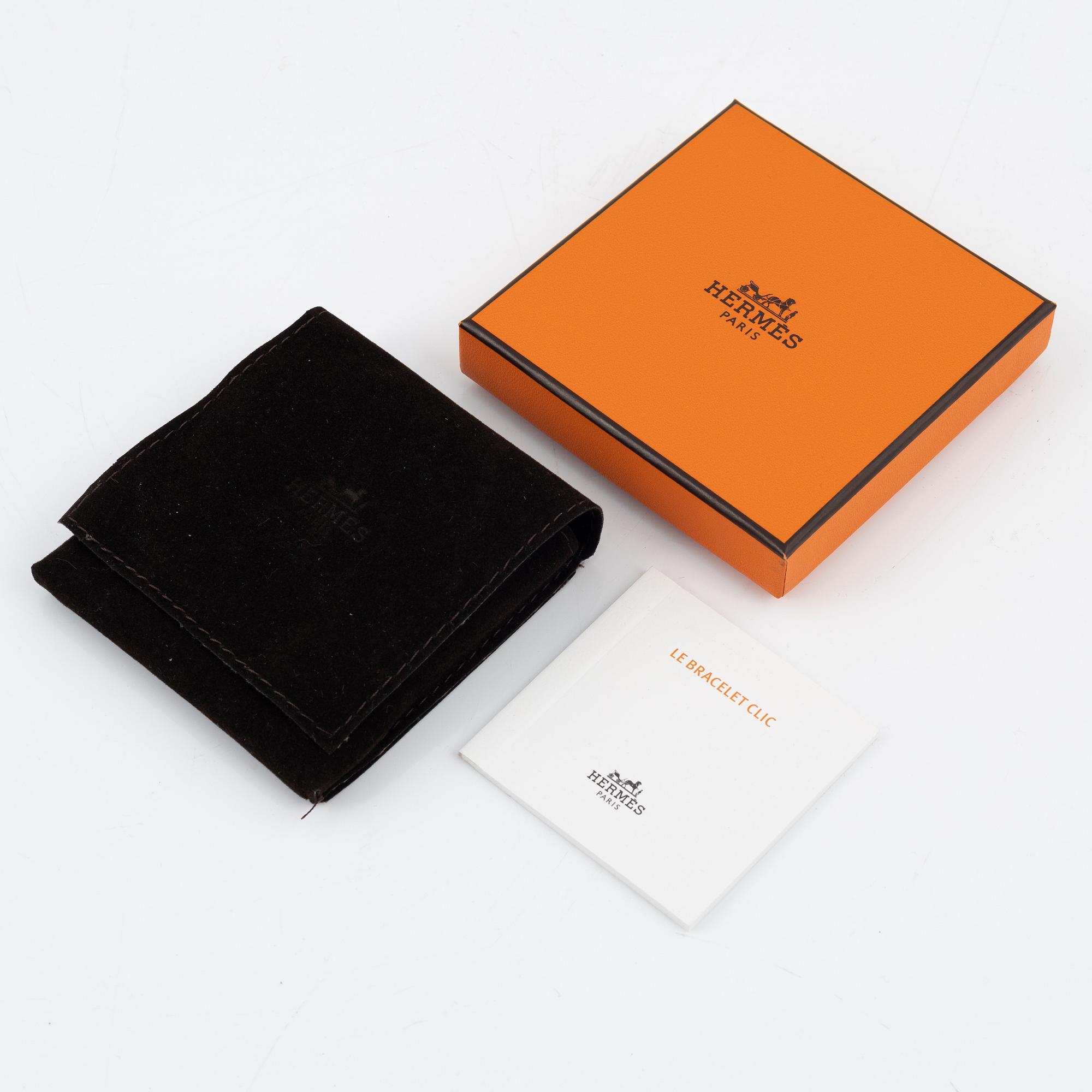 Hermès, 'Clic H' bracelet, GM.