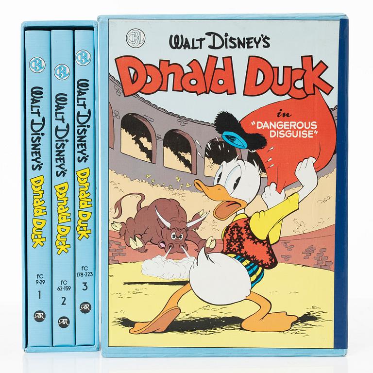 Carl Barks library, 30 volymer, Walt Disney, Another Rainbow Publishing, USA 1980-tal.