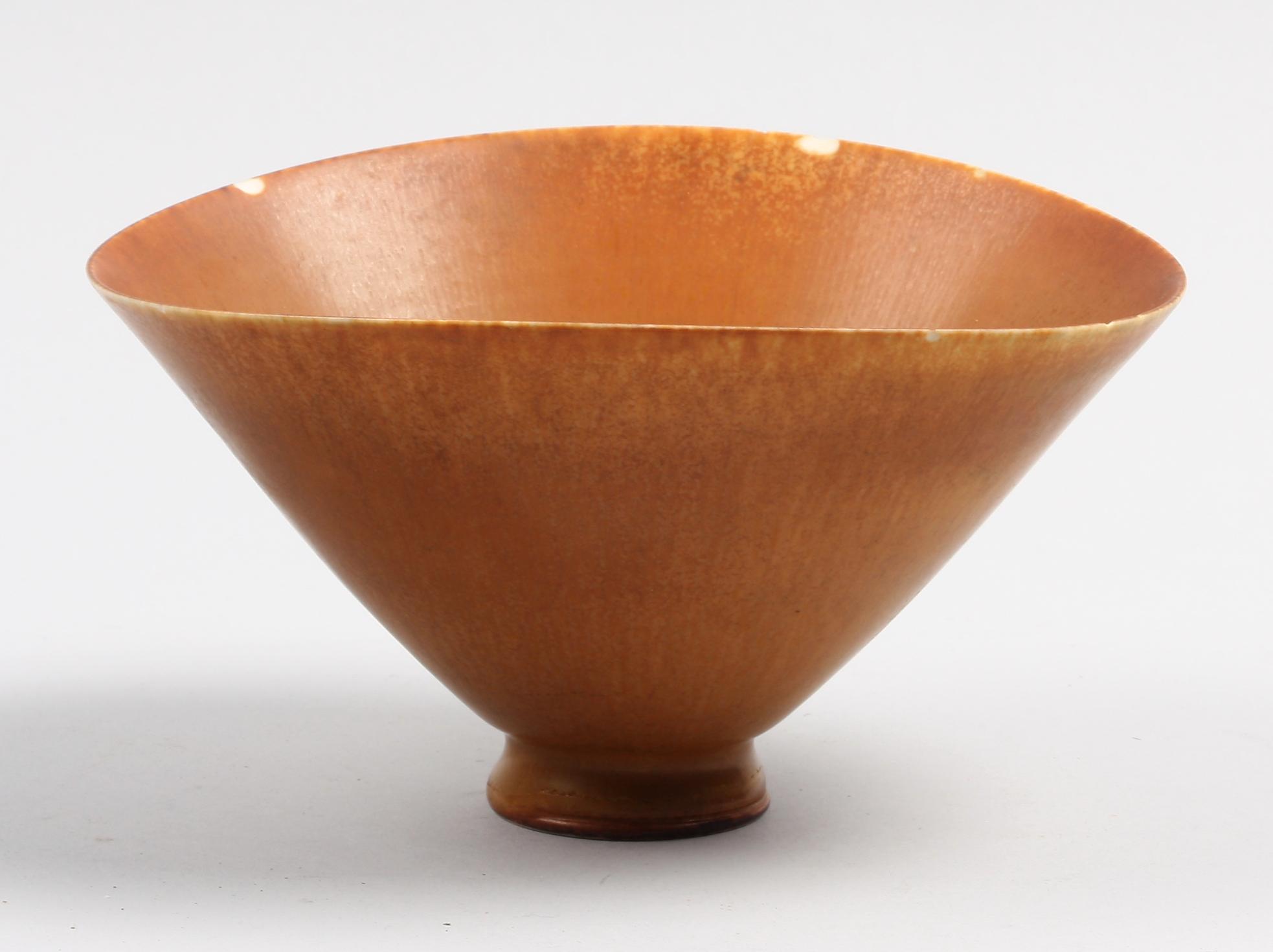 SKÅL, stengods. Berndt Friberg, Gustavsberg.