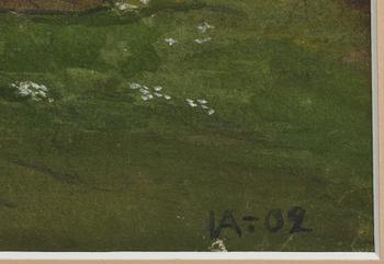 IVAR AROSENIUS, akvarell, signerad.