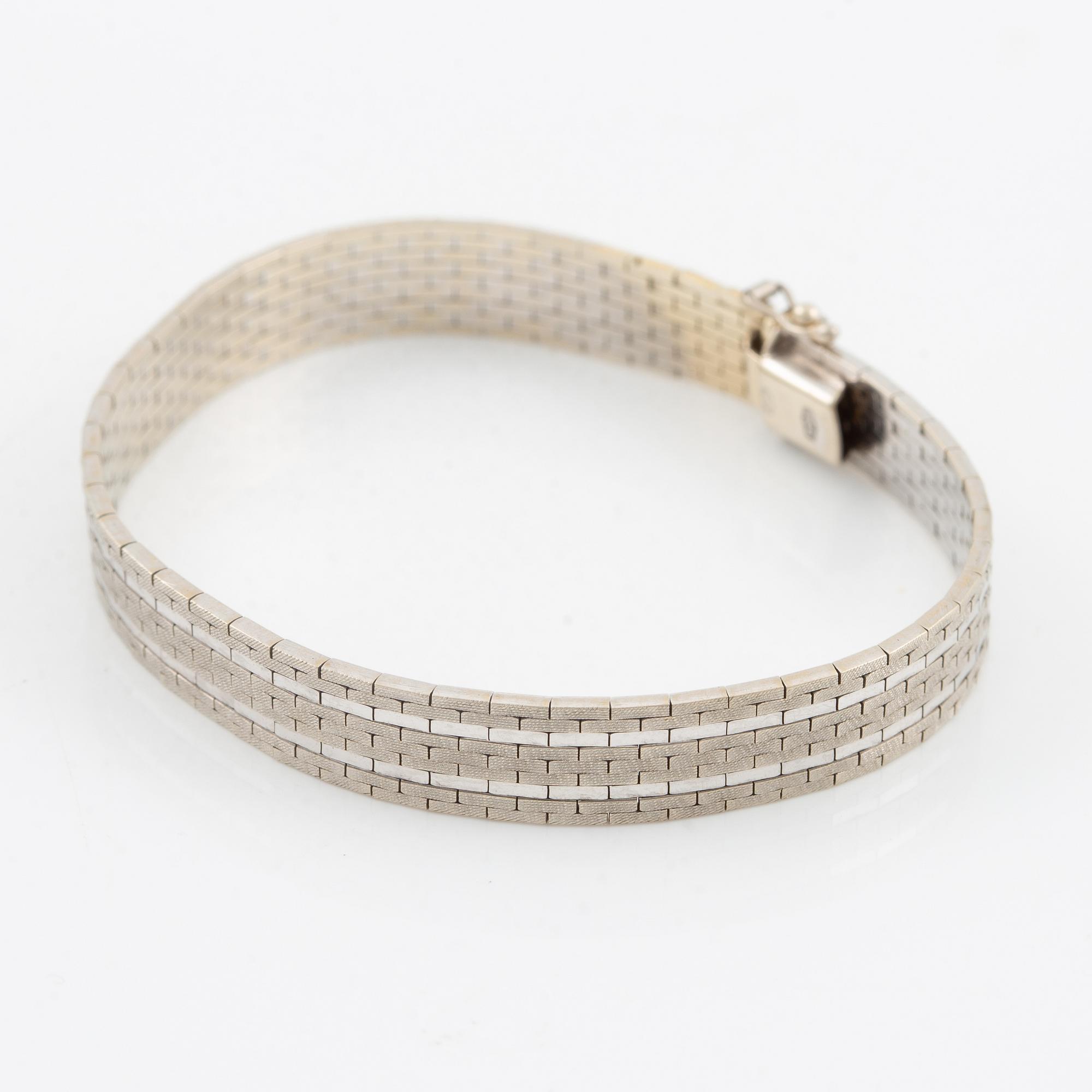Bracelet, 18K white gold.